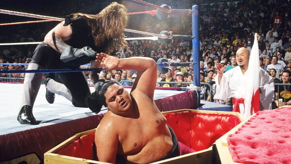 WWE Royal Rumble 1994 The Undertaker Yokozuna Mr. Fuji