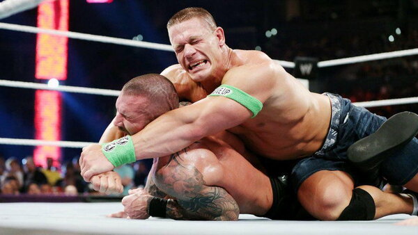 WWE Royal Rumble 2014 Randy Orton John Cena