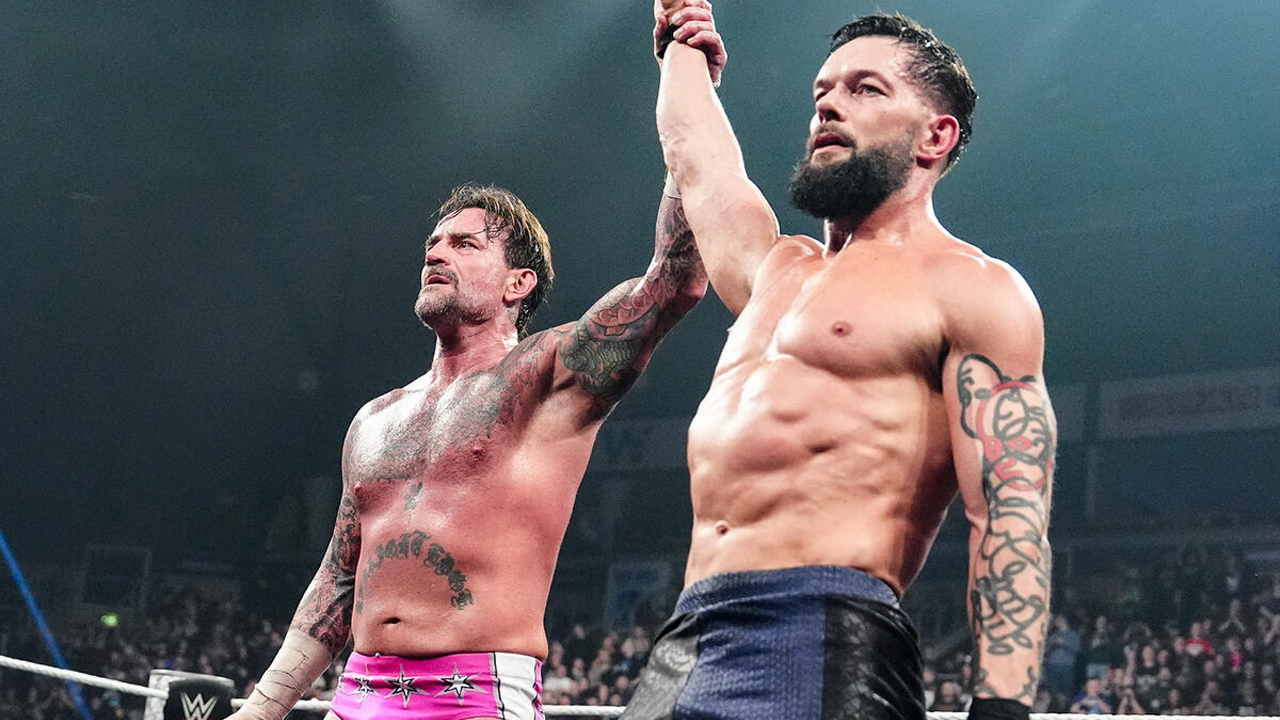 WWE Raw CM Punk Finn Balor