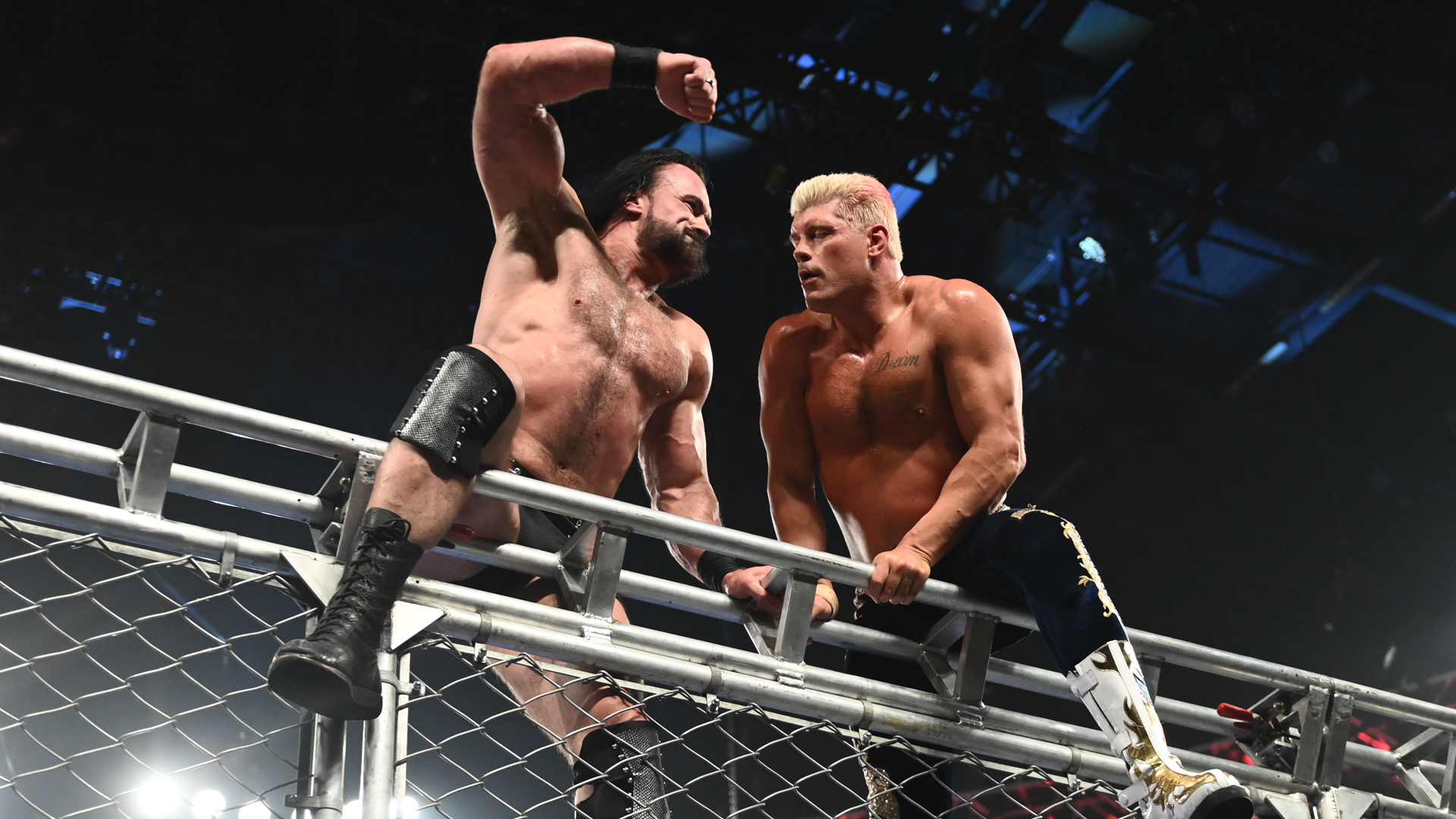 Drew McIntyre Cody Rhodes 3 Stages Of Hell Steel Cage