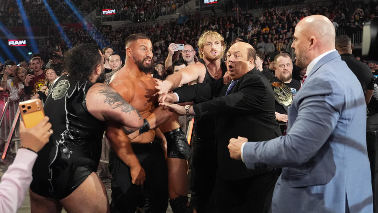 WWE Raw The Vision Bron Breakker Adam Pearce