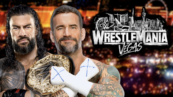 WWE WrestleMania 42 CM Punk Roman Reigns
