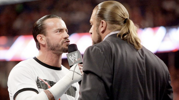 CM Punk Triple H