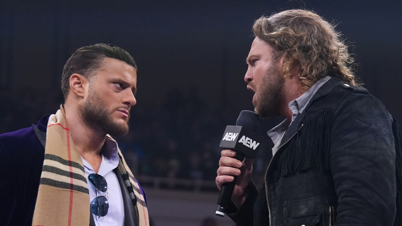 AEW Dynamite MJF Hangman Adam Page