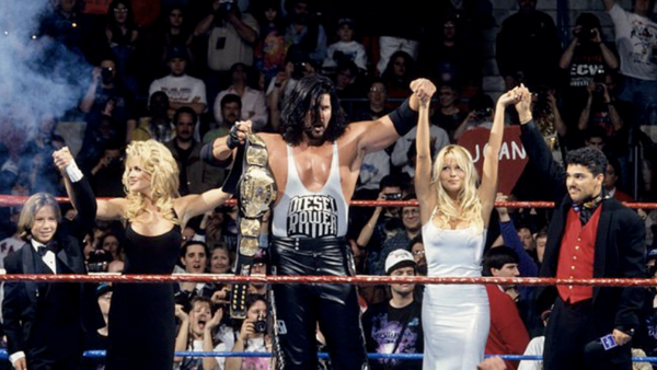 WWE WrestleMania XI Diesel Pamela Anderson Celebrities