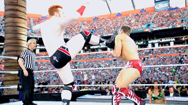 WWE WrestleMania 28 XXVIII Sheamus Daniel Bryan
