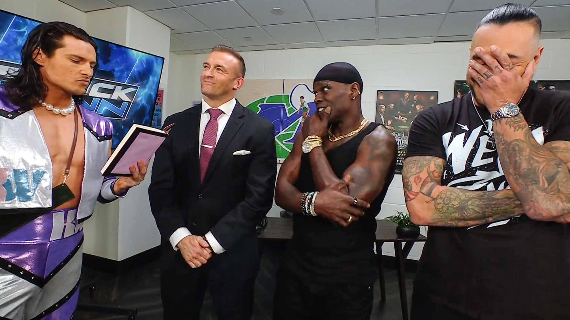 Kit Wilson Nick Aldis R-Truth Damian Priest