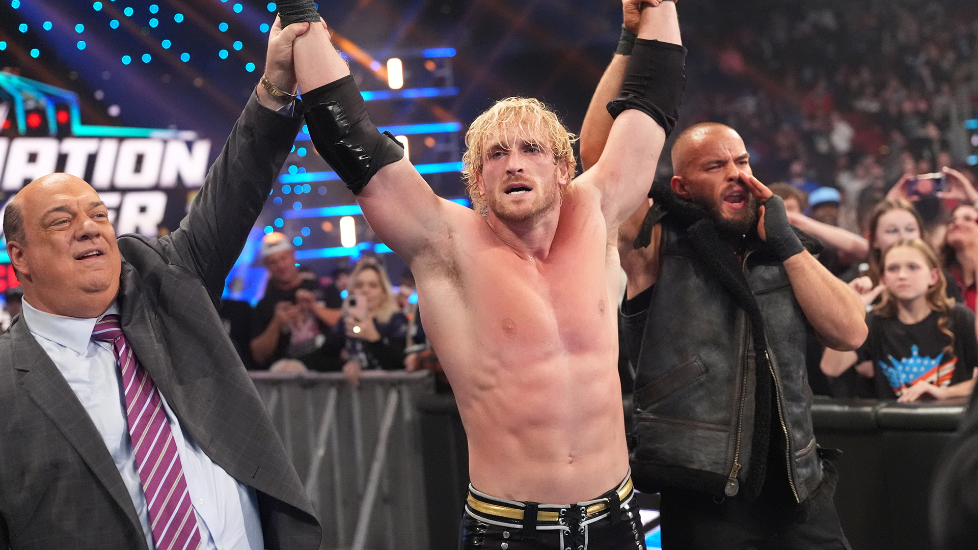 The Vision Paul Heyman Logan Paul Austin Theory