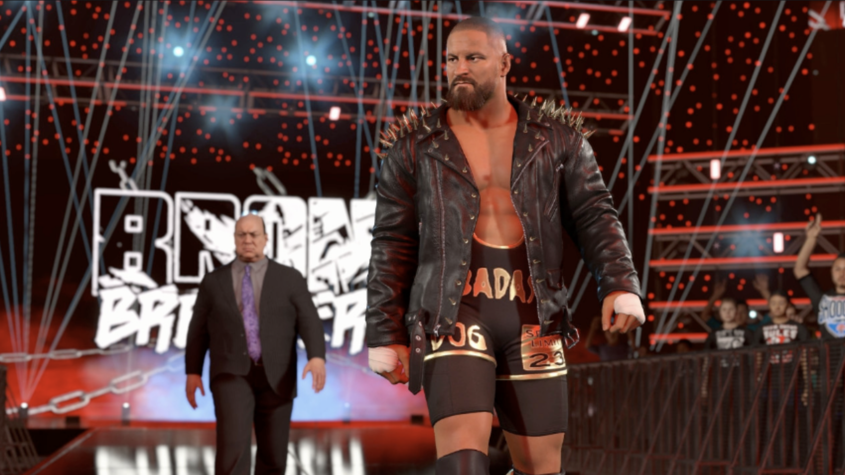 WWE 2K26 Bron Breakker Paul Heyman