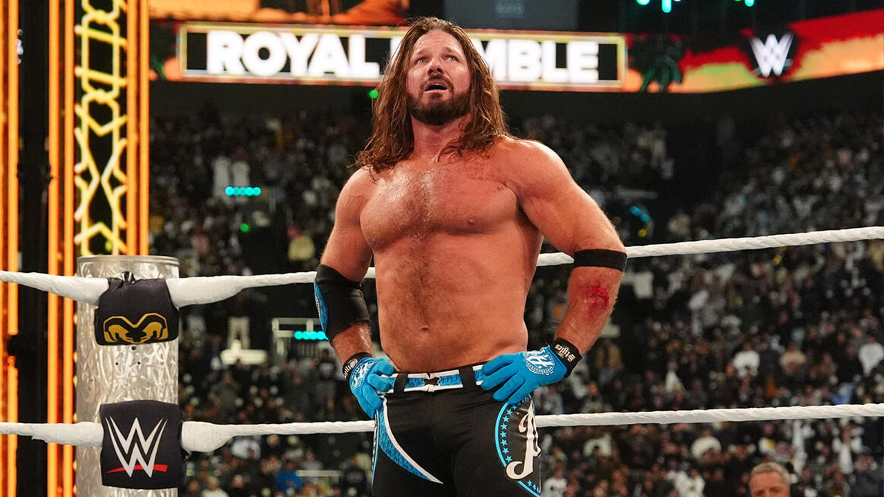 WWE Royal Rumble 2026 AJ Styles
