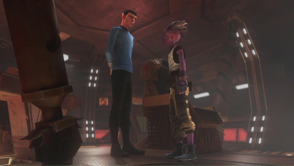 Star Trek  Prodigy Kobayashi Spock And Dal