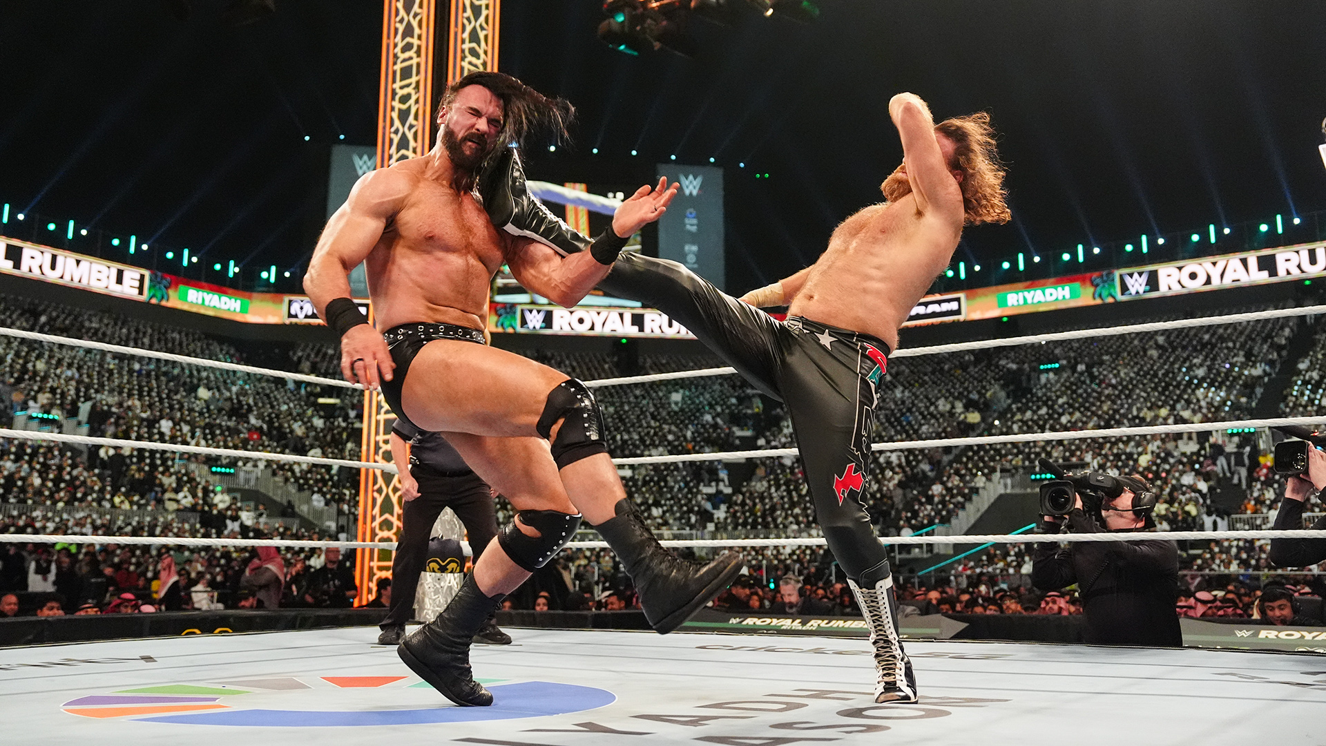 WWE Royal Rumble 2026 Drew McIntyre Sami Zayn