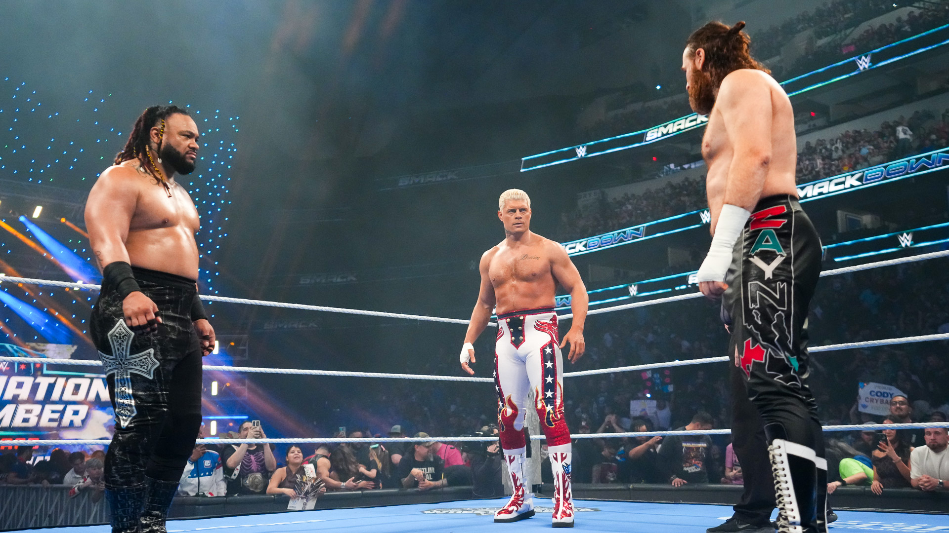 Cody Rhodes Jacob Fatu Sami Zayn