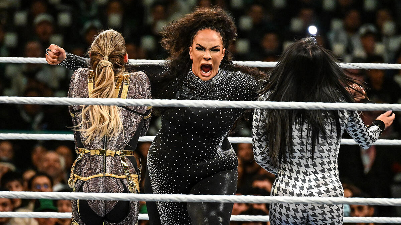 WWE Royal Rumble 2026 Charlotte Flair Nia Jax Kiana James