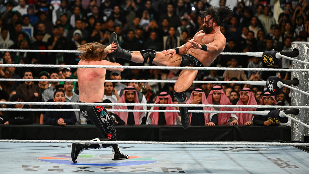 WWE Royal Rumble 2026 Sami Zayn Drew McIntyre