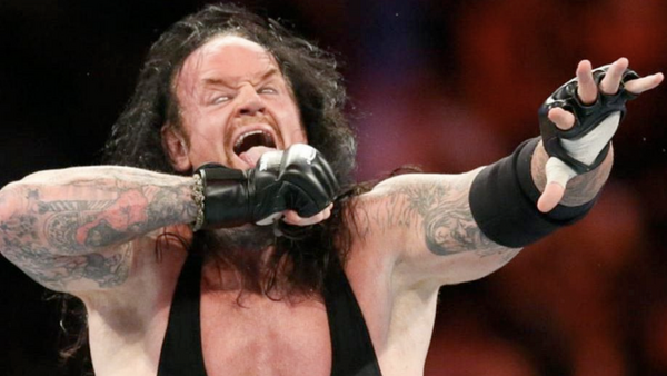 The Undertaker Throat Gesture