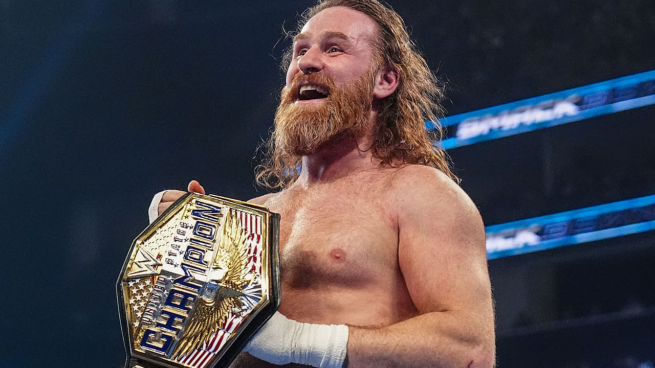 Sami Zayn WWE United States Title