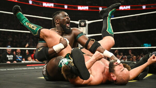 WWE Raw Oba Femi Rusev
