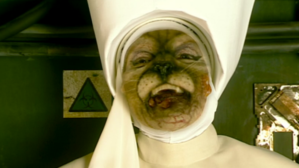 Doctor Who New Earth Catkind infected