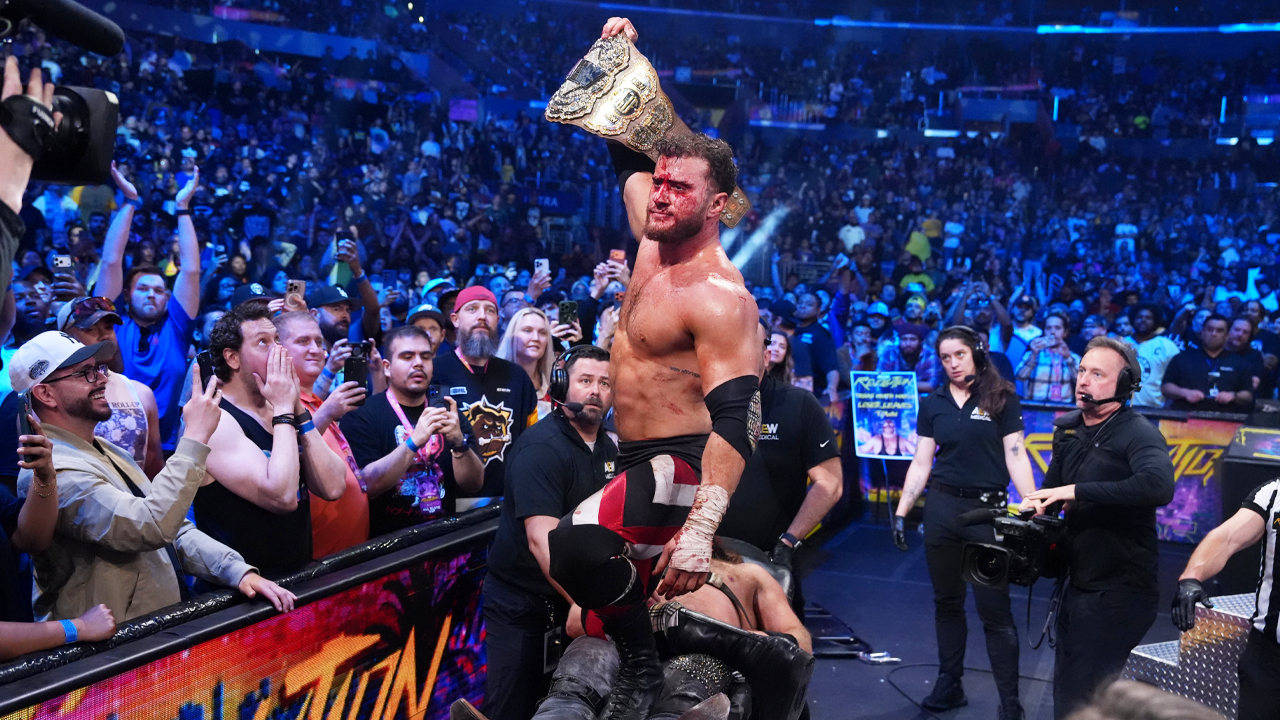 AEW Revolution 2026 MJF Adam Page