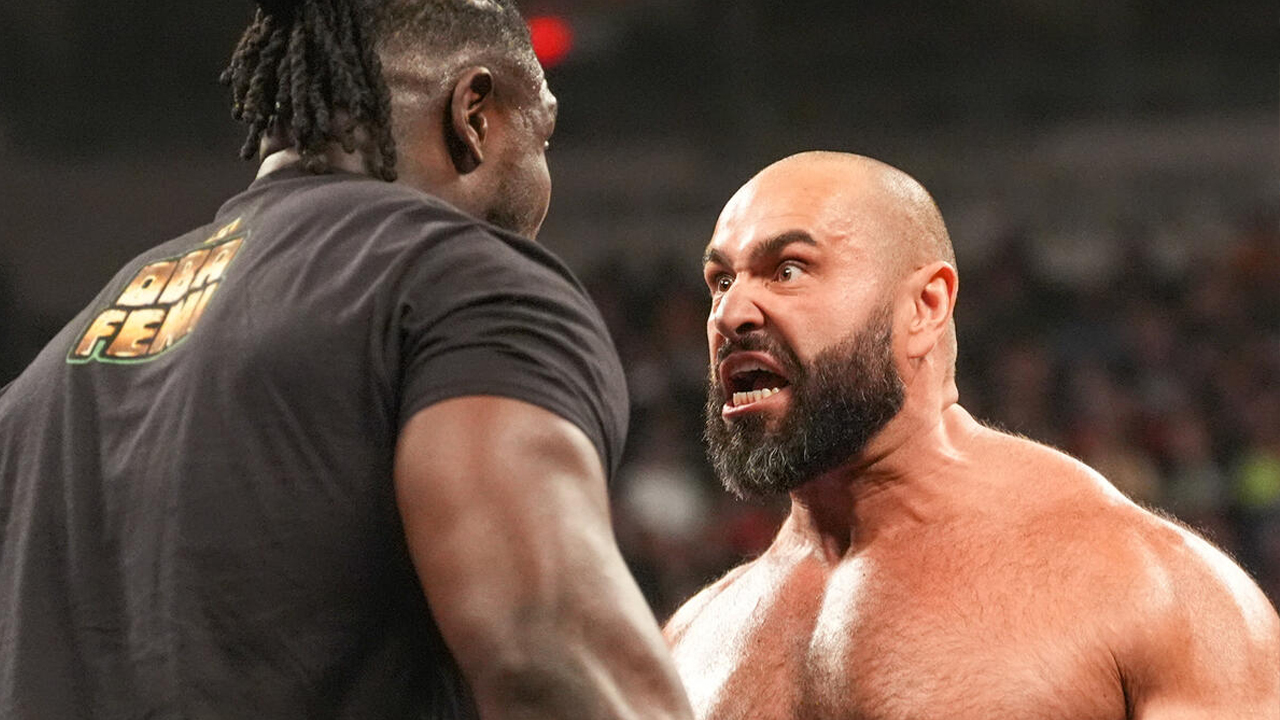 WWE Raw Oba Femi Rusev