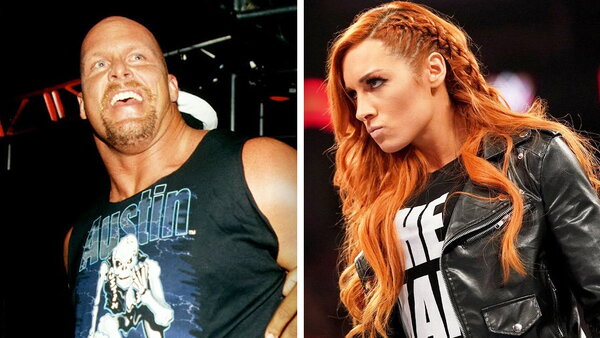 Stone Cold Steve Austin Becky Lynch The Man