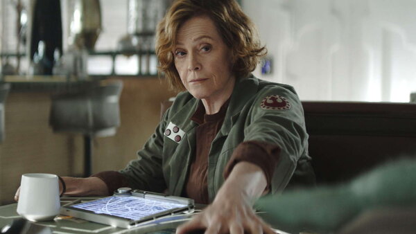 The Mandalorian & Grogu Sigourney Weaver