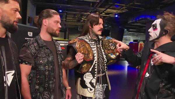 WWE Raw The Judgment Day Finn Balor JD McDonagh Dominik Mysterio Danhausen