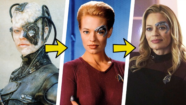 Seven Of Nine Star Trek Voyager Picard Jeri Ryan