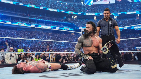 WWE WrestleMania 42 CM Punk Roman Reigns