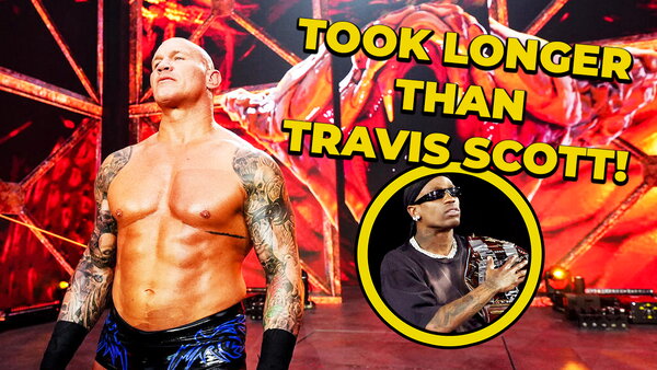 WWE WrestleMania 42 Randy Orton Travis Scott