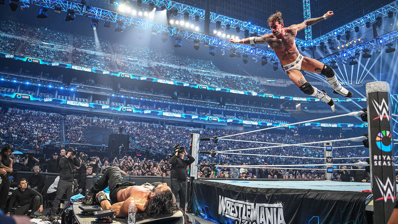 WWE WrestleMania 42 Roman Reigns CM Punk