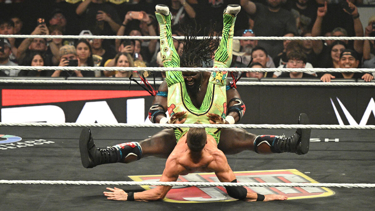 WWE Raw Oba Femi Grayson Waller