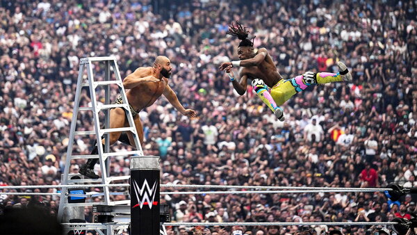 WWE WrestleMania 42 Rusev Je'Von Evans