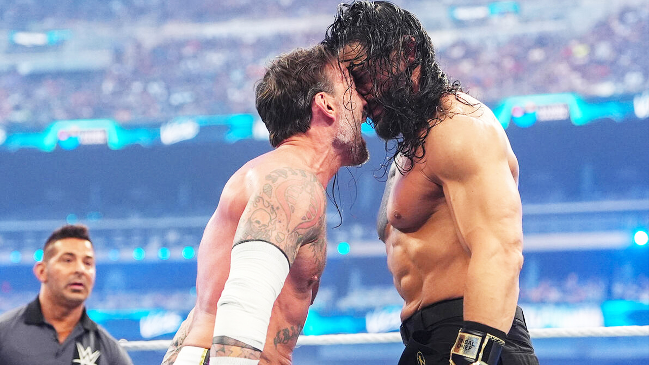 WWE WrestleMania 42 CM Punk Roman Reigns