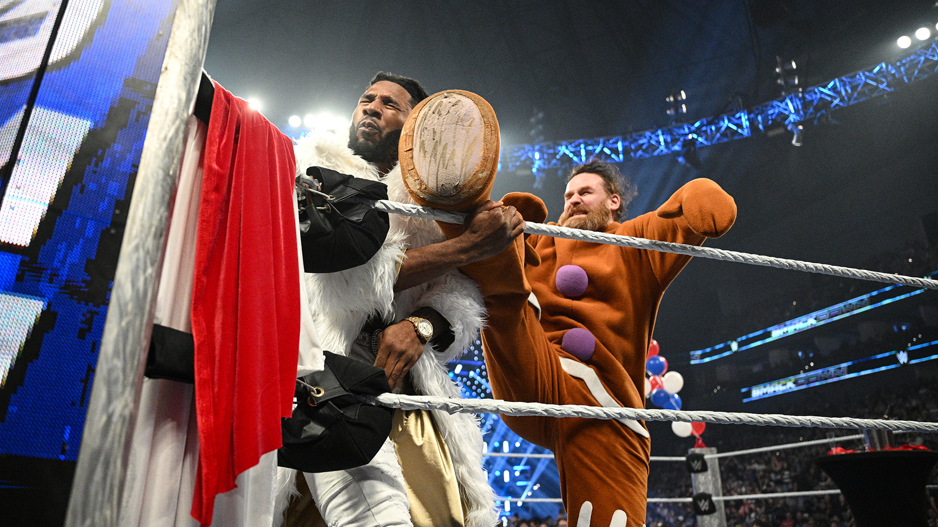 Trick Williams Sami Zayn Gingerbread Man