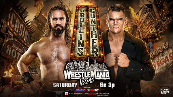 WWE WrestleMania 42 Seth Rollins Gunther