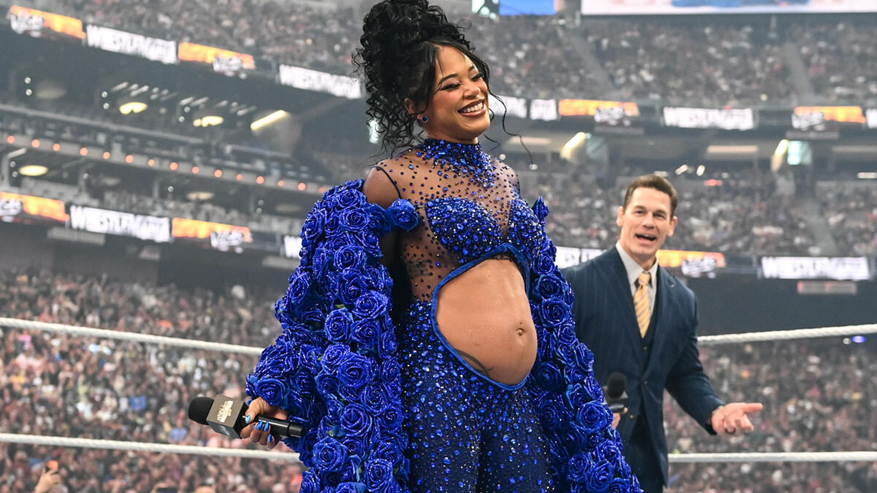 WWE WrestleMania 42 Bianca Belair John Cena