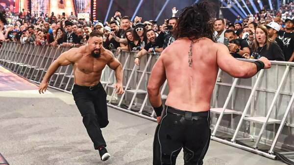 WWE WrestleMania 42 Bron Breakker Seth Rollins