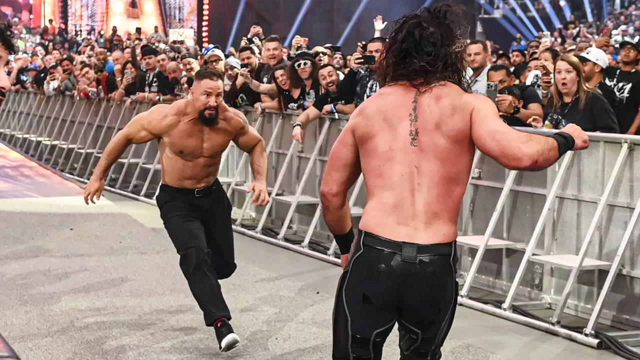 WWE WrestleMania 42 Bron Breakker Seth Rollins