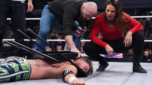 Will Ospreay Jon Moxley Marina Shafir