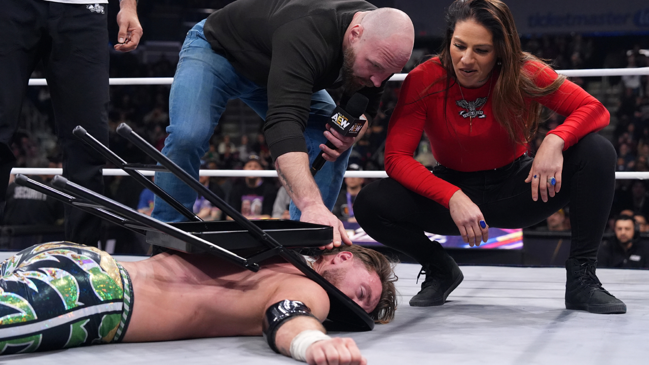 Will Ospreay Jon Moxley Marina Shafir