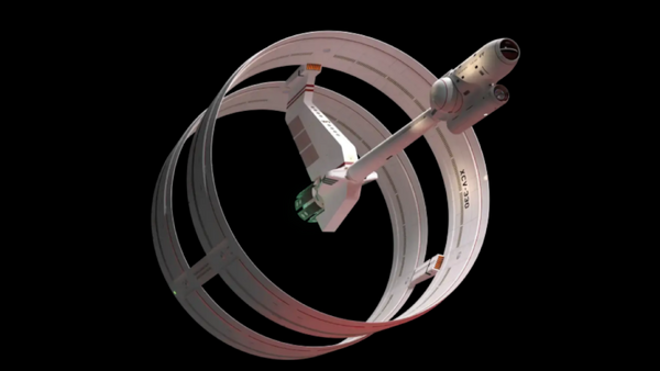 Star Trek XCV 330 Ringship Enterprise