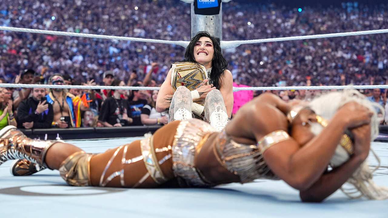 WWE WrestleMania 42 Rhea Ripley Jade Cargill