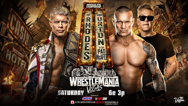 WWE WrestleMania 42 Cody Rhodes Randy Orton Pat McAfee