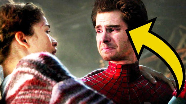 Spider-Man: No Way Home MJ Pater Parker Zendaya Andrew Garfield