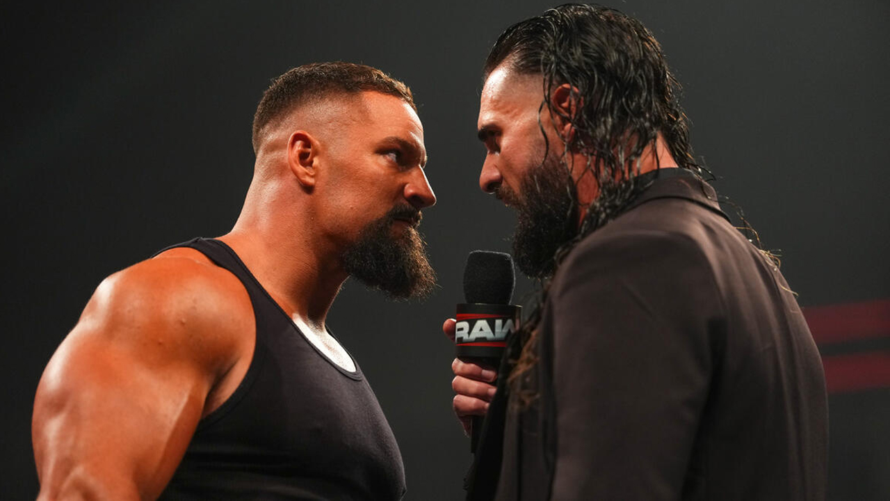 WWE Raw Bron Breakker Seth Rollins