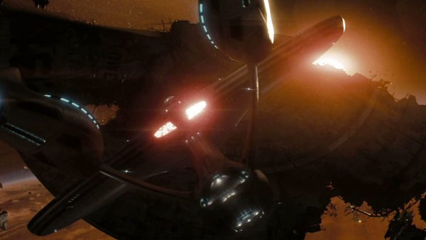 Star Trek 09 Enterprise At Vulcan