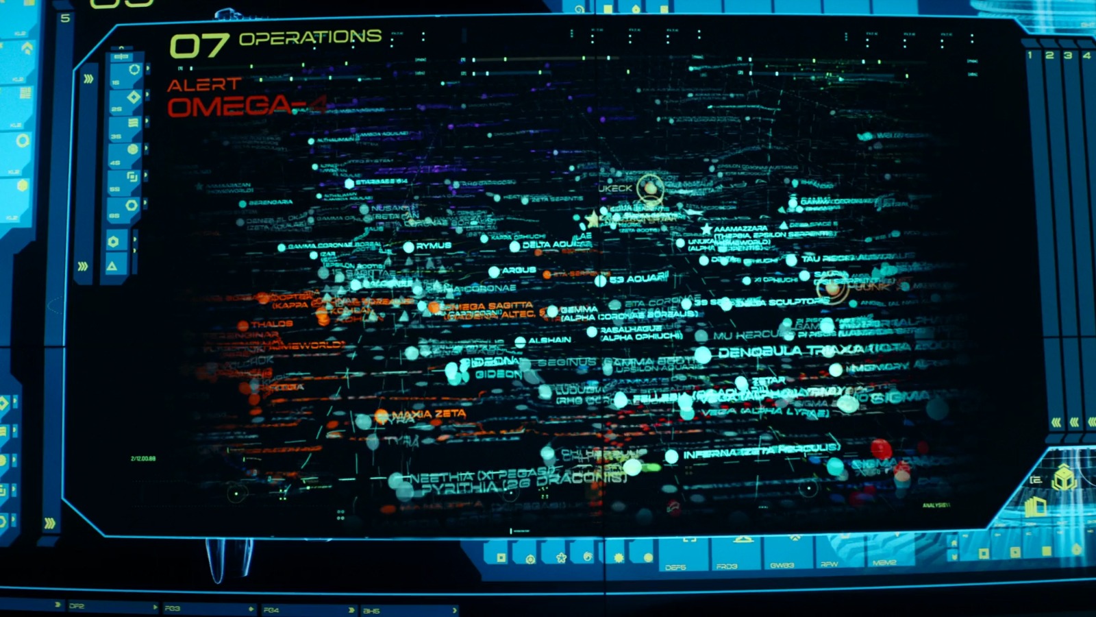 Federation core star system density
