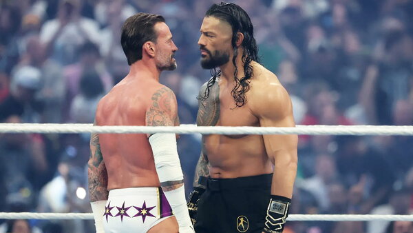 WWE WrestleMania 42 CM Punk Roman Reigns